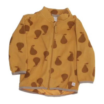 Fleece jas (Geel, Bruin) van Lindex Baby Polyester