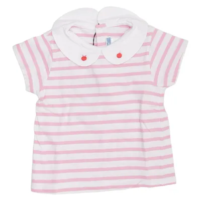 Top (Roze, Wit) van Jacadi Katoen