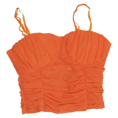 Bustier (Orange) from Yu & Me Elastane, Polyester