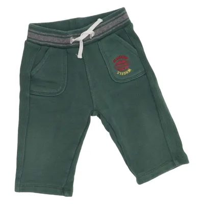 Mjukisbyxor (Grön) från Benetton Baby Bomull