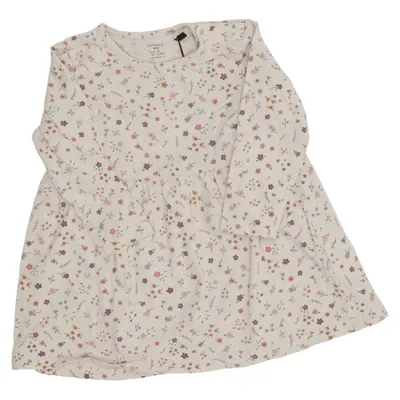 Robe (Beige, Multicolore) de Lindex Baby Coton, Élasthane