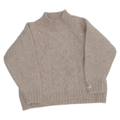 Tröja (Beige) från Donsje Merinoull
