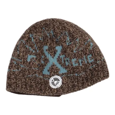 Beanie (Brown, Blue) from Xtreme Acrylic, Cotton, Viscose, Wool