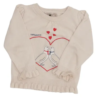 Sweatshirt (Beige, Multicolore) de Flink Coton biologique