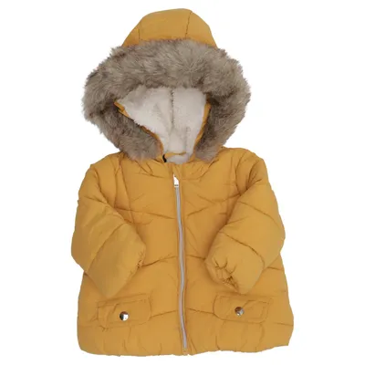 Winterjacke (Gelb) von Fred & Flo Acryl, Polyester