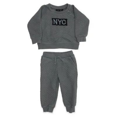 Mjukisset (Grå, Flerfärgad) från Petit by Sofie Schnoor Bomull, Polyester
