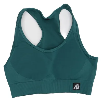 Sport-BH (Grön) från Gorilla Wear Elastan, Polyamid, Polyester