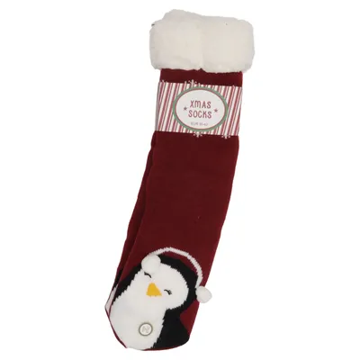 Socks (Red, Multicolored) from Nanu Nana Acrylic, Polyester