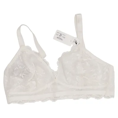 Bralette (Hvid) fra XLNT by KappAhl Elastan, Polyamid