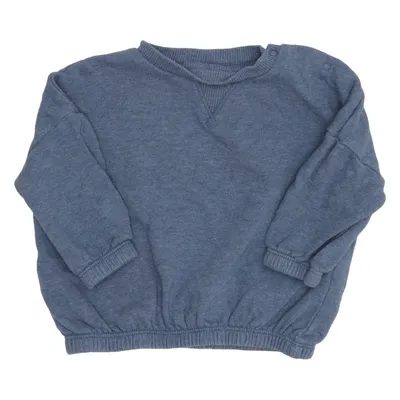 Sweatshirt (Blue) from Next Baby Cotton, Polyester