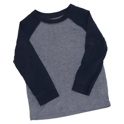 Baseball T-shirt (Blue, Gray) from Cat & Jack Cotton, Recycled polyester