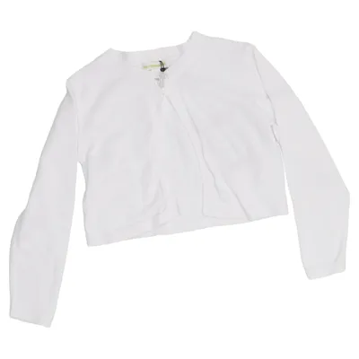 Boléro (Blanc) de Vertbaudet Coton