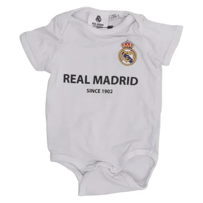 Body (Vit) från Real Madrid Bomull, Elastan