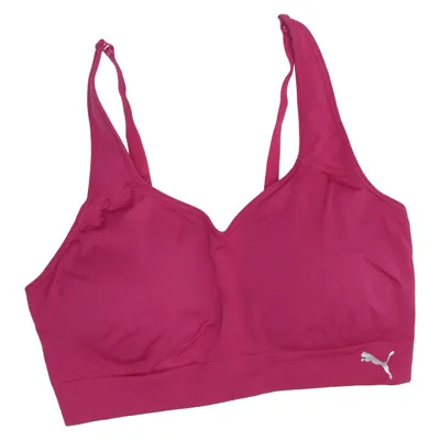 Sports bra (Pink) from Puma Elastane, Polyamide