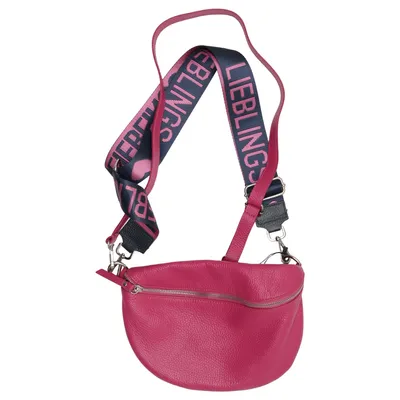 Sac à bandoulière (Rose) de Borse in Pelle Cuir