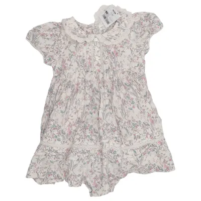 Klänning (Vit, Flerfärgad) från Next Bomull, Polyester