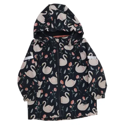 Softshell jacket (Blue, Multicolored) from Lindex Kids Elastane, Polyester, Polyurethane
