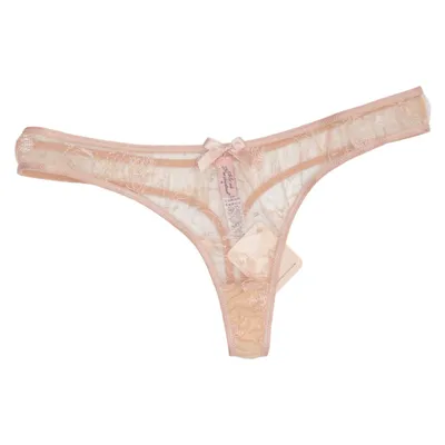 Strings (Beige) de Agent Provocateur Coton, Polyamide, Polyester