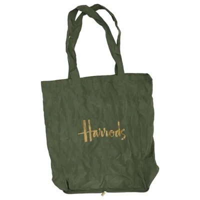 Tygpåse (Grön) från Harrods