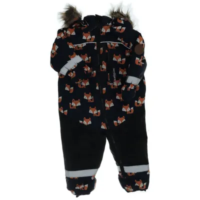 Outdoor overalls  (Sort, Orange) fra Nordbjørn Polyester