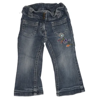 Jeans (Blue) from Kids by Lindex Cotton, Elastane