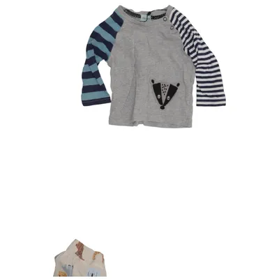 Long sleeve T-shirt (Gray, Blue, Multicolored) from Lilly + Sid Cotton, Elastane