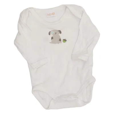 Body (Vit) från Lindex Baby Bomull