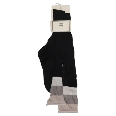 Collants polaires (Noir, Gris, Beige) de Noa Noa Élasthane, Viscose