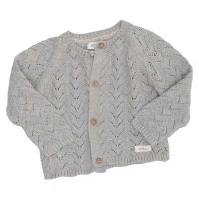 Cardigan (Grå) fra Newbie by KappAhl Bomuld
