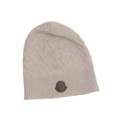 Hat (Berretto Tricot) from Moncler Leather, Wool