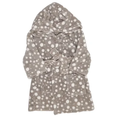Badrock (Grå, Vit) från Hemtex Polyester