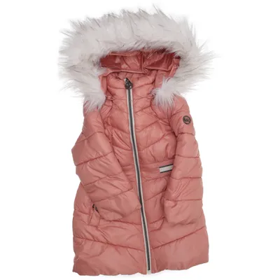Vinterkappa (Rosa) från Michael Kors Akryl, Elastan, Metallfiber, Polyester, Pälsimitation