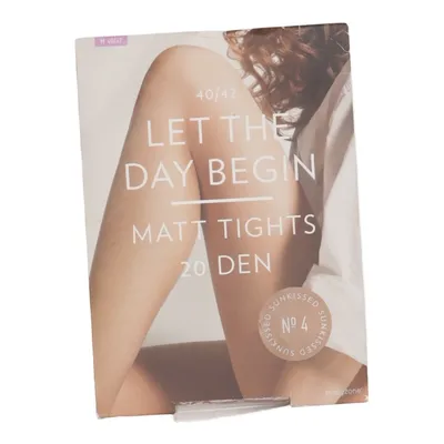 Nylon tights (Beige) from Bodyzone by KappAhl Elastane, Polyamide