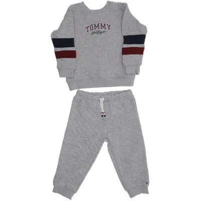 Mjukisset (Grå, Flerfärgad) från Tommy Hilfiger Bomull, Polyester