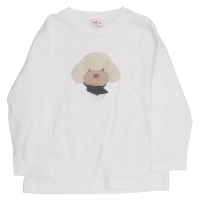 T-shirt à manches longues (Blanc) de Il Gufo