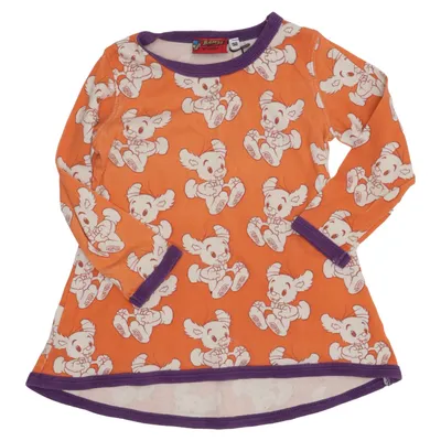 Långärmad t-shirt (Orange, Lila, Vit) från Bamse by Lindex Bomull