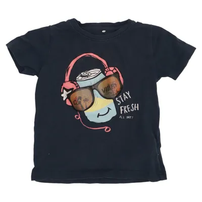 T-shirt (Blå, Flerfärgad) från Name It Ekologisk bomull