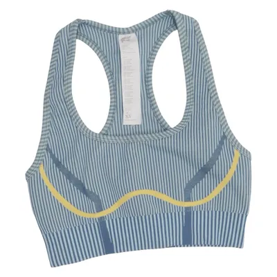 Sports-BH (Blå, Gul) fra Fabletics Elastan, Polyamid, Polyester, Viscose