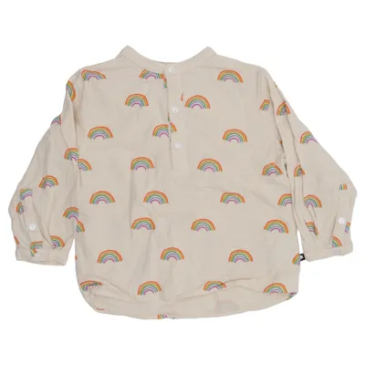 Blus (Beige, Flerfärgad) från Molo Ekologisk bomull