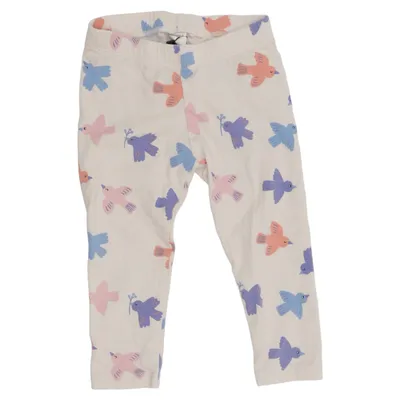 Leggings (Beige, Flerfarvet) fra Lindex Baby Bomuld, Elastan