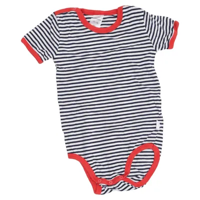 Body (Blå, Vit, Röd) från Schiesser Bomull, Elastan, Viskos