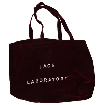 Sac en toile (Rouge) de Lace Laboratory