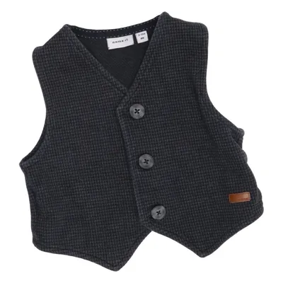 Jakkesætsvest (Blå) fra Name It Elastan, Økologisk bomuld, Genanvendt polyester