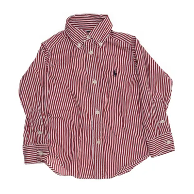 Button down shirt (Red, White) from Ralph Lauren Cotton