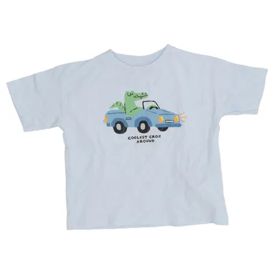 T-shirt (Bleu, Multicolore) de Zara Coton