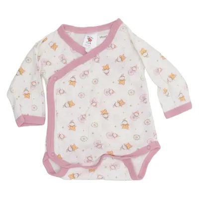 Body (Blanc, Rose, Multicolore) de Baby Club Coton