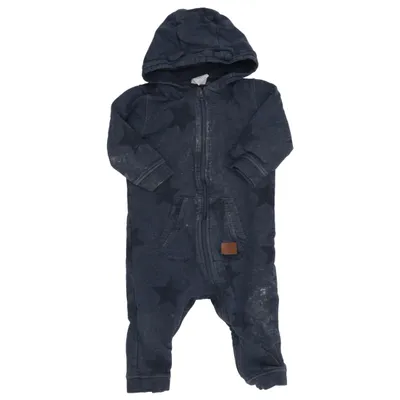 Barboteuse (Bleu) de Lindex Baby Coton