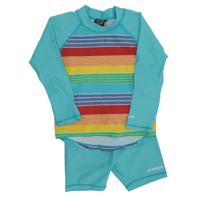 UV clothing (Blue, Multicolored) from Villervalla Elastane, Polyamide
