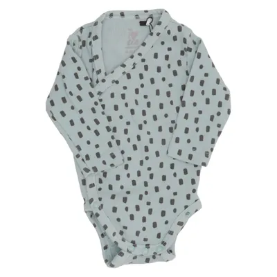 Body (Blå, Flerfärgad) från ICA I Love Eco Elastan, Ekologisk bomull