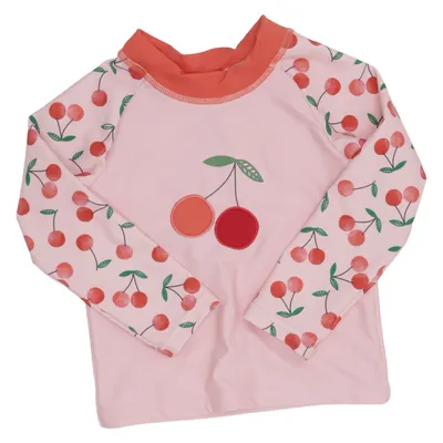 T-shirt de natation (Rose, Rouge, Vert) de Pusblu Élasthane, Polyester recyclé